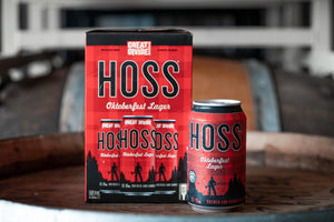 Hoss Oktoberfest Lager - Great Divide Brewing Co - 12 oz can