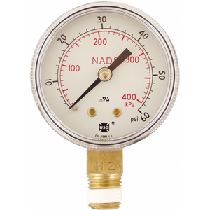 Gauge - Low Pressure (0-60 psi)