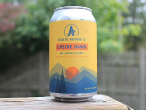 Upside Dawn Non-alcoholic Golden Ale - Athletic Brewing Co - 12 oz can