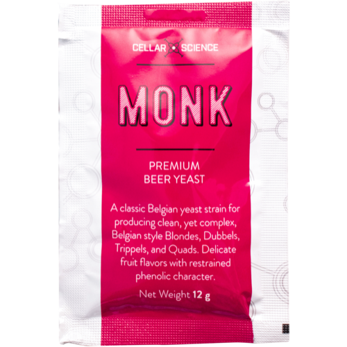 CellarScience® MONK Dry Yeast - 12g pouch