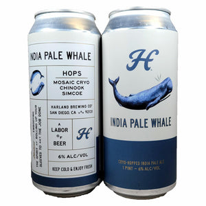 India Pale Whale - Harland Brewing Co - 16 oz can