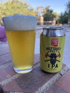 Hotshot Hazy IPA - Firetruck Brewing Co - 12 oz can