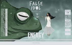 Energy - Single Hop Cold IPA (Nectaron) - False Idol Brewing - 16 oz can