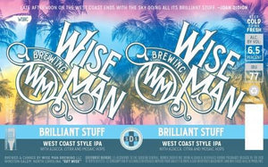 Brilliant Stuff - Wise Man Brewing - 16 oz can