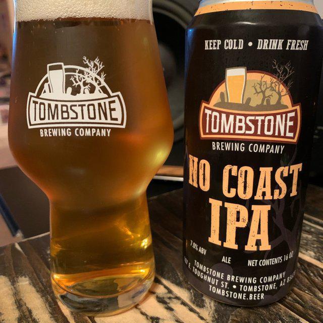 No Coast IPA - Tombstone Brewing co - 16 oz can
