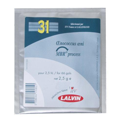 Dry Malolactic Bacteria - MBR-31 - 2.5g pouch