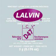 LCV-D-47 Lalvin Dry Wine Yeast (D47)