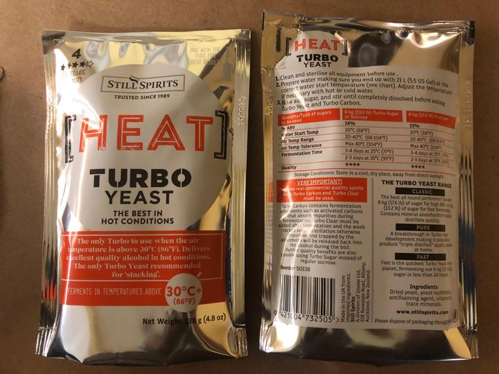 Turbo Yeast Heat