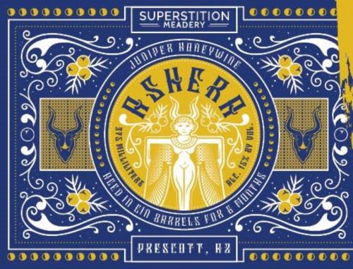 Ashera Mead - Superstition Meadery - 375 ml bottle