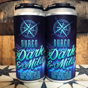 DUBCO Dark and Mild - Destination Unknown Beer Co - 16 oz can