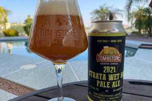 2021 Strata Wet Hop Pale Ale - Tombstone Brewing Co - 16 oz can