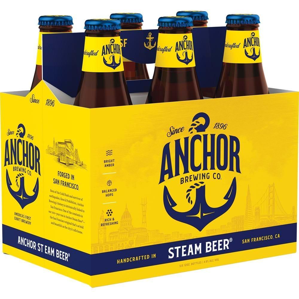 Anchor Steam Beer - Anchor Brewing Co - 12 oz bottle – High Altitude ...