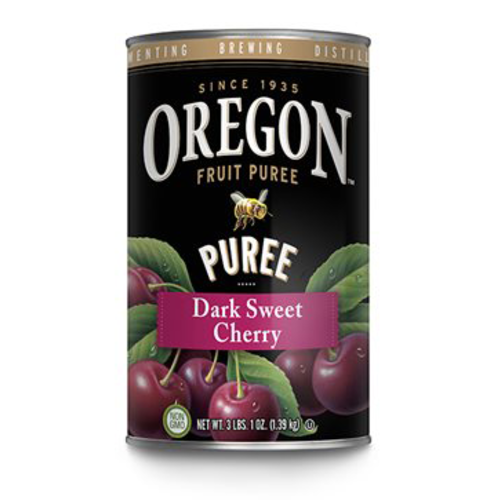 Dark Sweet Cherry Fruit Purree - Oregon Fruit Purees - 49 oz can