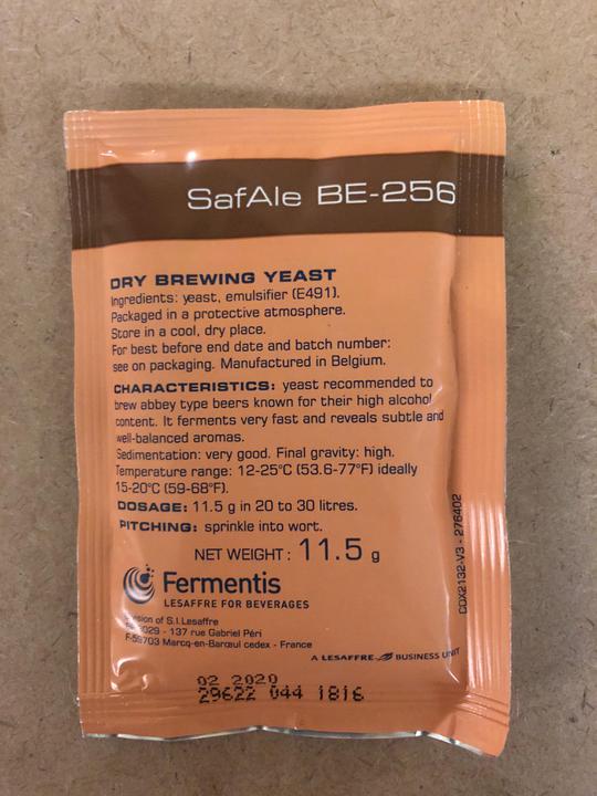 SafAle BE-256 Dry Yeast