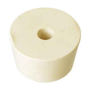 #8 1/2 Drilled Rubber Stopper