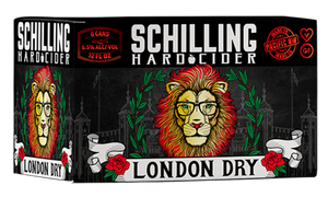 London Dry Cider - Schilling Hard Cider - 12 oz can