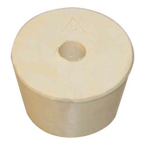 #8 Drilled Rubber stopper