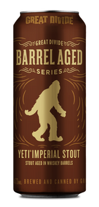 Barrel Aged Yeti - 16 oz cans