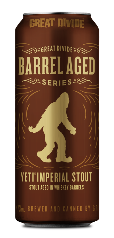 Barrel Aged Yeti - 16 oz cans