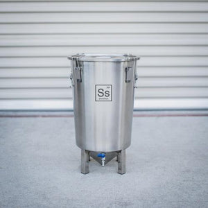 Brew Bucket Stainless Steel Fermenter - 7 Gallon