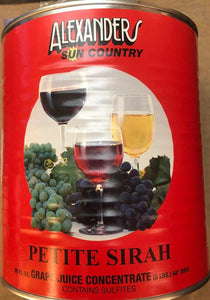 Petite Sirah Wine Concentrate - 96 oz