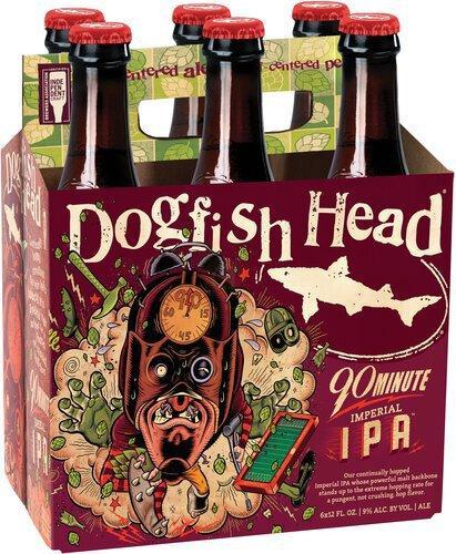 Dogfish Head 90 Minute IPA - Dogfish Head Brewing - 12 oz bottle