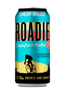 Roadie Grapefruit Radler - Great Divide Brewing Co - 12 oz can