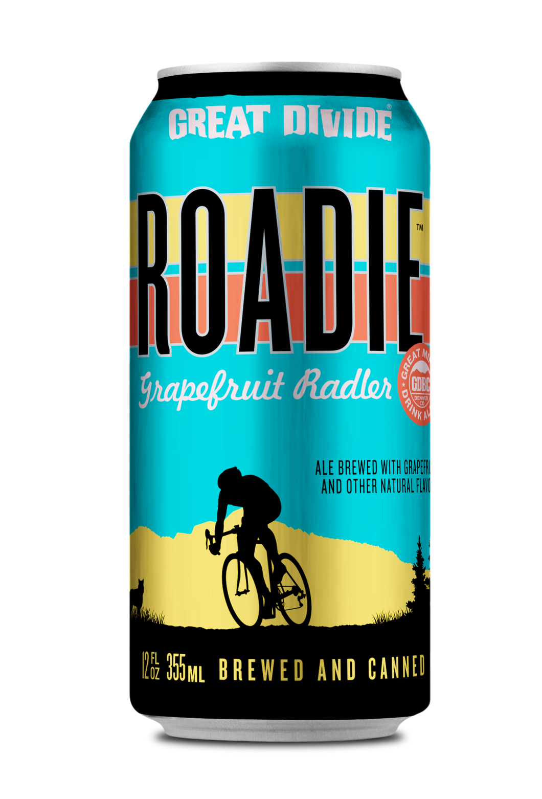 Roadie Grapefruit Radler - Great Divide Brewing Co - 12 oz can