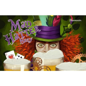 Mad Hatter Hazy New England IPA - 5 gallon beer extract kit