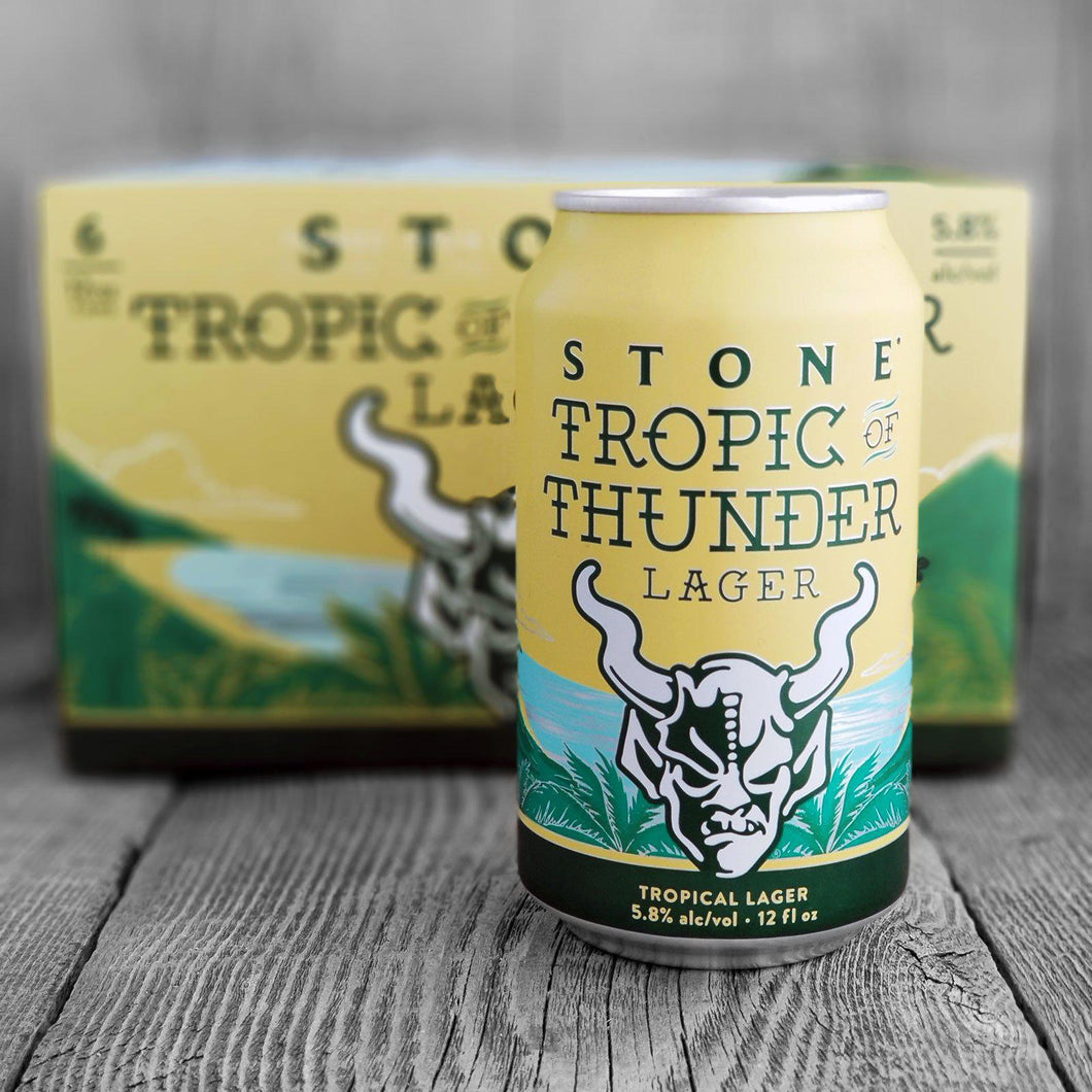 Stone Brewing Tropic of Thunder Lager - 12 oz can