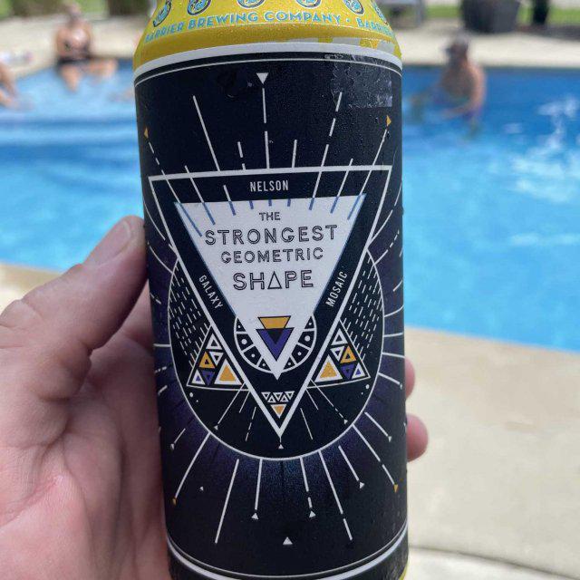 The Strongest Geometric Shape #5 - Barrier Beer Co - 16 oz can
