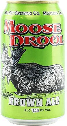 Moose Drool Brown Ale - Big Sky Brewing - 12 oz can