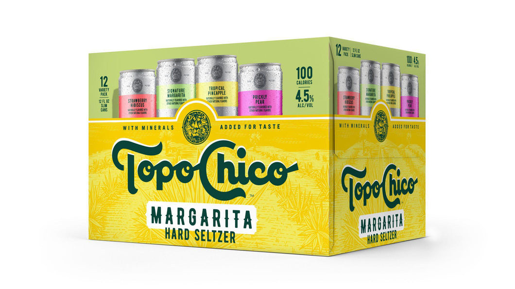 Topo Chico Margarita Hard Seltzer Variety Pack - 12 pack 12 oz cans
