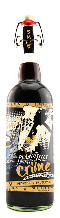 Superstition Meadery Peanut Butter Jelly Crime - 750 ml Bottle